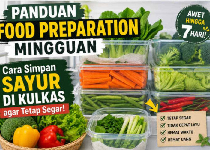 Rahasia Ibu Cerdas! Begini Cara Simpan Sayur di Kulkas agar Tetap Segar Seminggu Penuh