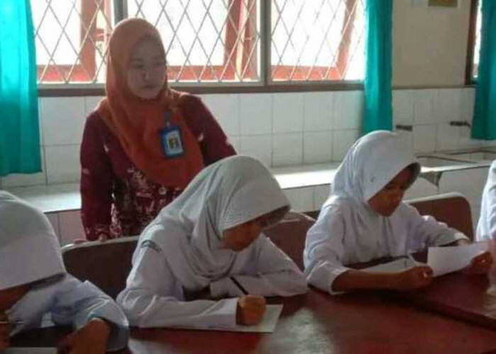Sebagai Persiapan, SMPN 2 Banyuasin III Seleksi OSN 