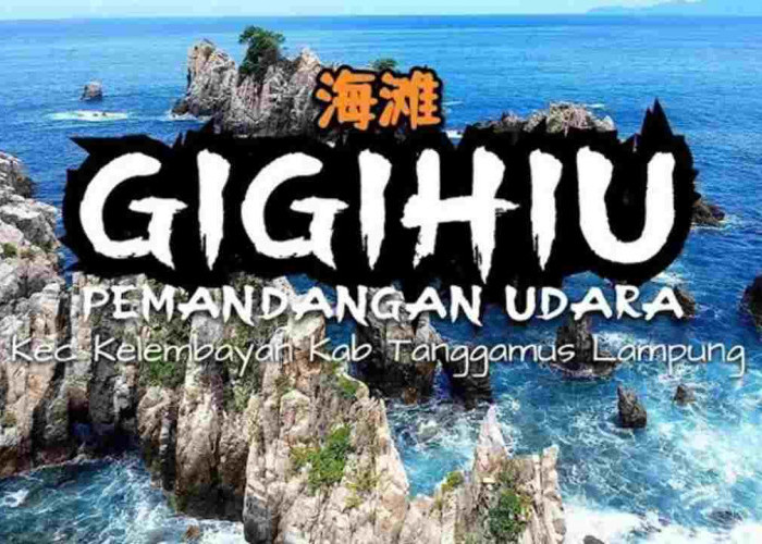 Pantai Gigi Hiu, Keajaiban Alam yang Memukau di Pesisir Lampung