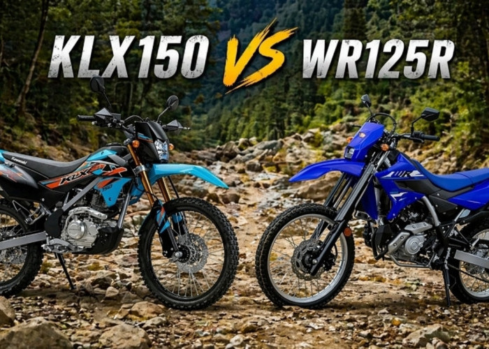 Adu Tangguh Motor Trail: Kawasaki KLX150 vs Yamaha WR125R, Mana Lebih Perkasa di Medan Off-Road?