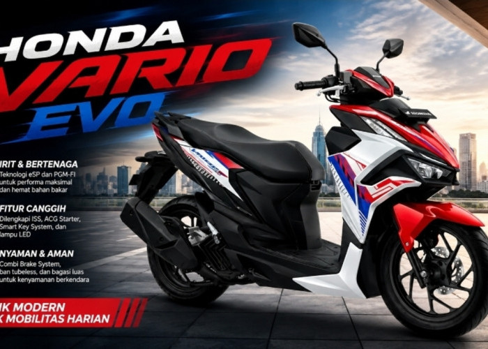 Kupas Tuntas Teknologi Honda Vario Evo, Lebih Irit, Aman, dan Nyaman Dikendarai