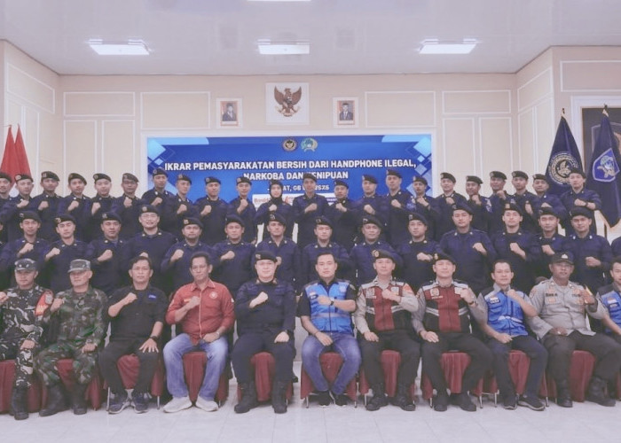 Gelar Ikrar Bersih dari Handphone, Narkoba, dan Penipuan