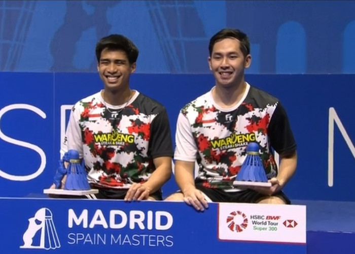 Hasil Spain Masters 2024: Hebat ! Sabar/Reza Raih Juara, Kalahkan Pasangan Malaysia