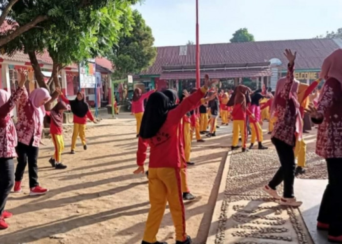 Wujudkan Banyuasin Sehat, Religius dan Cerdas, SDN 6 Talang Kelapa Terapkan Kegiatan Ini