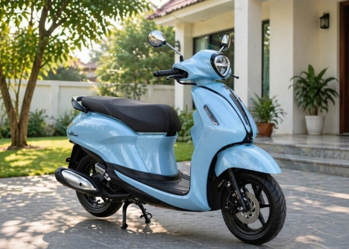 5 Motor Skutik Retro Paling Stylish, Desain Klasik Tapi Teknologinya Super Modern