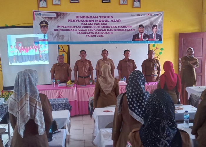 Guru di 4 Kecamatan di Kabupaten Banyuasin Ini Ikuti Bimtek IKM