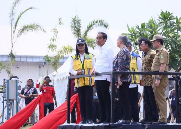 Presiden Jokowi Resmikan SPALDT Pertama di Indonesia