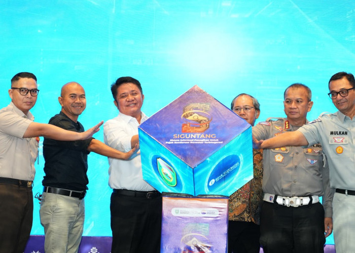 Aplikasi SIGUNTANG Diluncurkan, Pemprov Sumsel Targetkan Peningkatan PAD Sektor Pajak Kendaraan