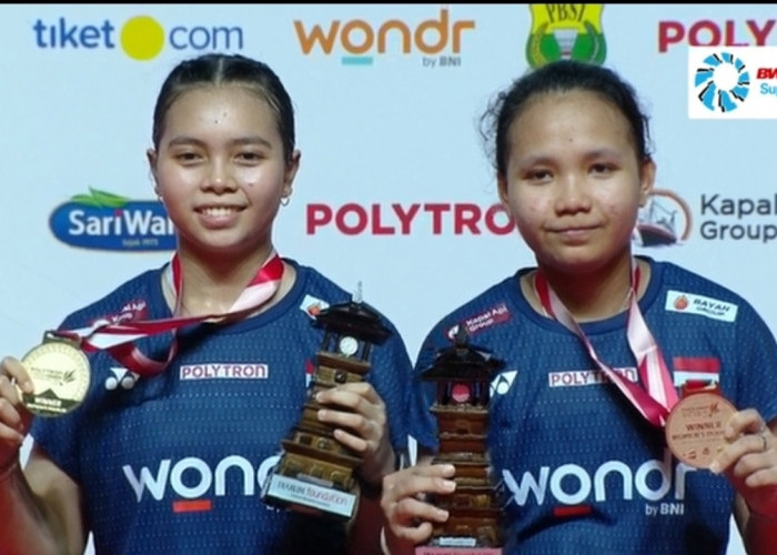 Isyana Syahira Meida/Rinjani Kwinara Nastine Juara Indonesia Masters 2026, Taklukkan Unggulan Pertama Thailand