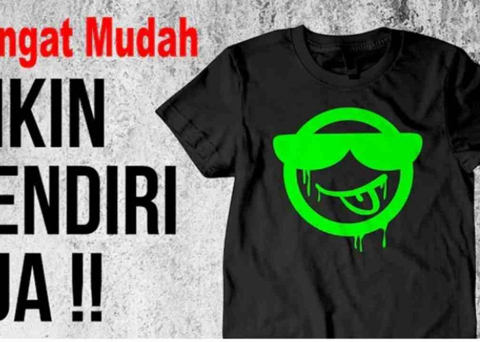 Kaos Sablon Buatan Sendiri? Coba Trik Ini Tanpa Perlu Alat Khusus