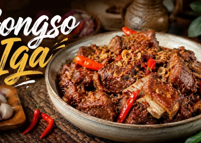 Punya Daging Kurban? Coba Masak Gongso Iga, Dijamin Bikin Nambah Terus