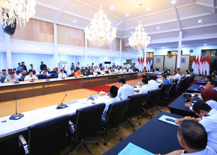 Rakor Angkutan Lebaran 2026 di Sumsel, Herman Deru Fokus Atasi Bottleneck dan Perlintasan Sebidang