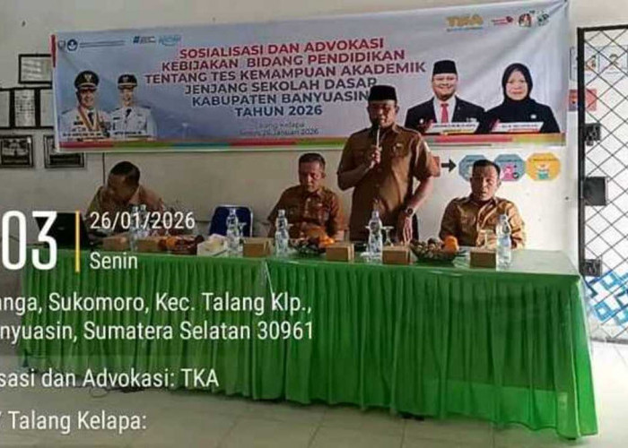 Disdikbud Banyuasin Gelar Sosialisasi dan Advokasi Kebijakan TKA Bagi SD