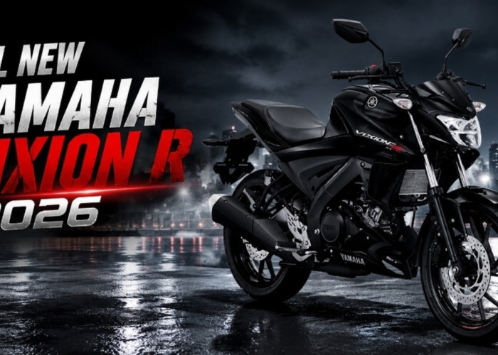 Yamaha Vixion R 2026 Hadir Lebih Futuristik, Mesin 155 cc Semakin Bertenaga
