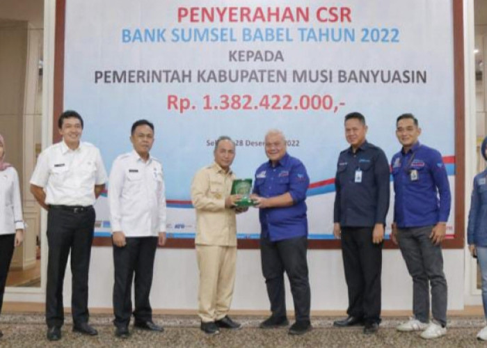 Penyaluran CSR di Muba Harus Bermanfaat, CSR Bank Sumsel Babel Kucurkan CSR Rp1,3 Miliar