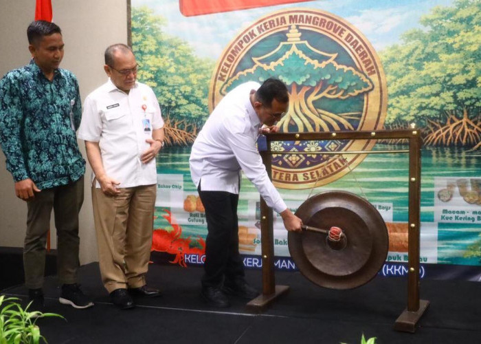Sekda Sumsel Buka Pelatihan Pengolahan Produk Turunan Mangrove dan Silvofishery