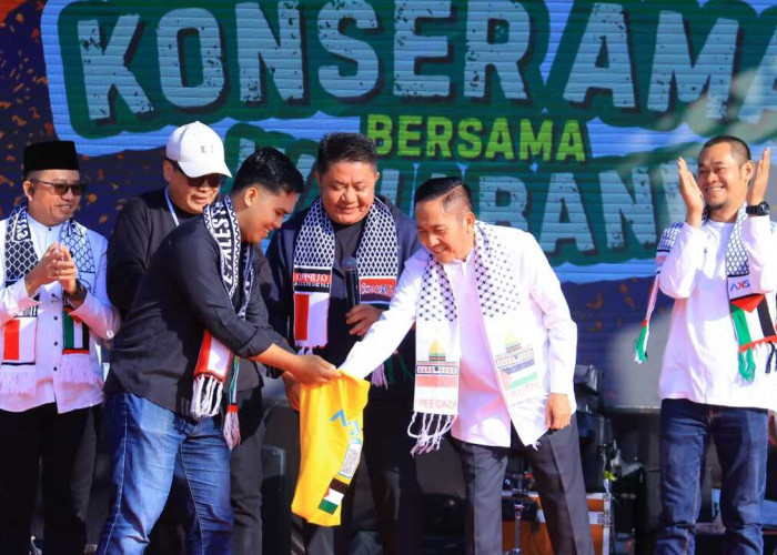 Konser Amal Wali Band, Warga Sumsel Perkuat Solidaritas untuk Palestina