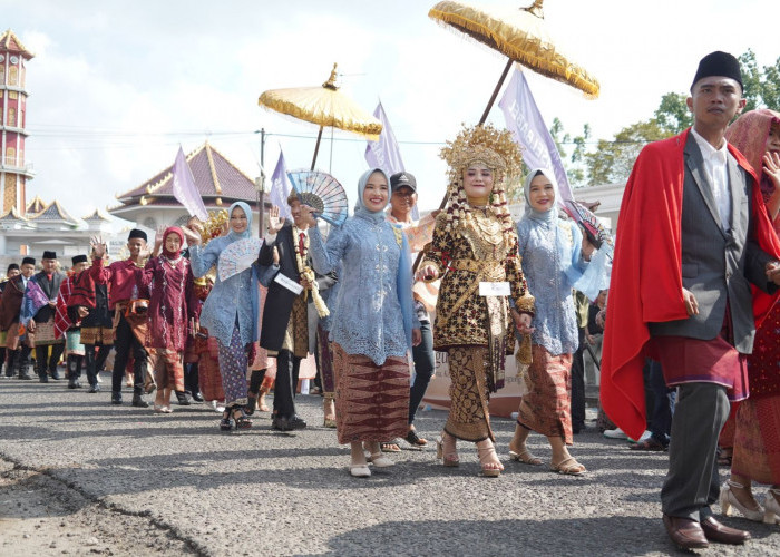 Midang Morge Siwe, Arak-Arakan Lebaran yang Menghidupkan Rindu Kampung di Kayuagung