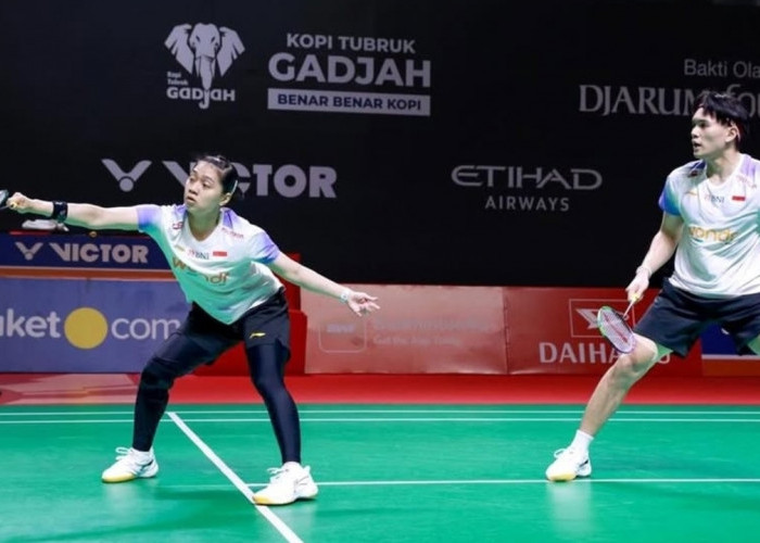 Tersalip 8 Poin Beruntun! Adnan/Indah Sukses Tutup Gim Penentuan dengan Sukses, Lolos ke Perempat Final