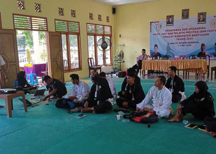 Tutor Internasional Berikan Materi Aturan Terbaru di Penataran Pencak Silat Banyuasin