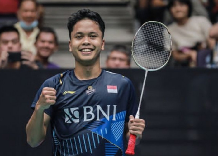 Singapore Open 2023: Jalani Laga 61 Menit, Anthony Ginting Melaju ke Semifinal