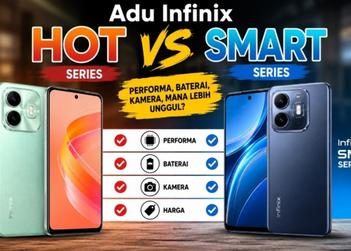 Adu Infinix Hot vs Smart Series: Performa, Baterai, Kamera, Mana Lebih Unggul?
