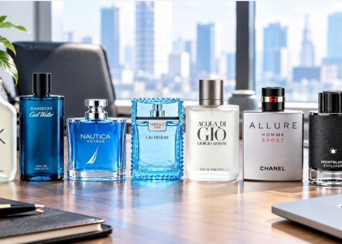 Bikin Tampil Percaya Diri, Ini 7 Parfum Pria dengan Aroma Segar untuk Bekerja