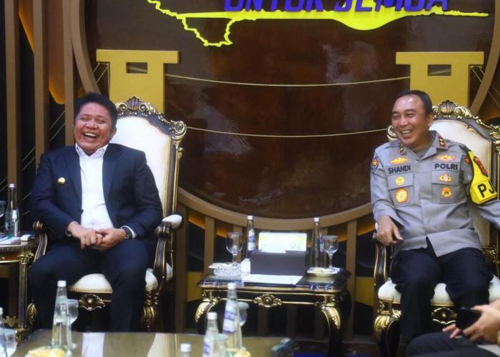 Gubernur HD Terima Audiensi Kapolda Sumsel, Perkuat Sinergi Keamanan dan Pembangunan Daerah