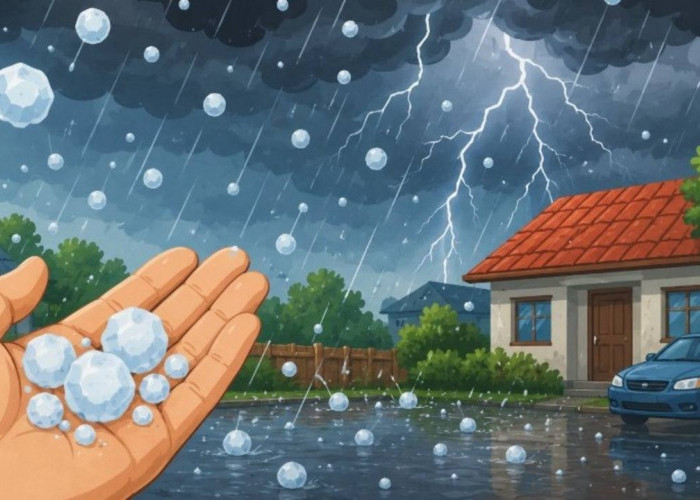 Indonesia Panas Tapi Bisa Turun Es dari Langit? Fakta Ilmiahnya Bikin Kaget