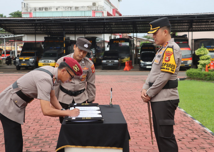 Kasat Reskrim Polres Muba Berganti, Ini Sosok Penggantinya!