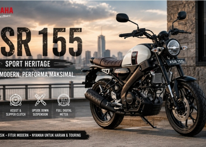 Yamaha XSR 155, Motor Sport Neo Retro yang Tetap Jadi Favorit Berkat Mesin Bertenaga dan Desain Klasik
