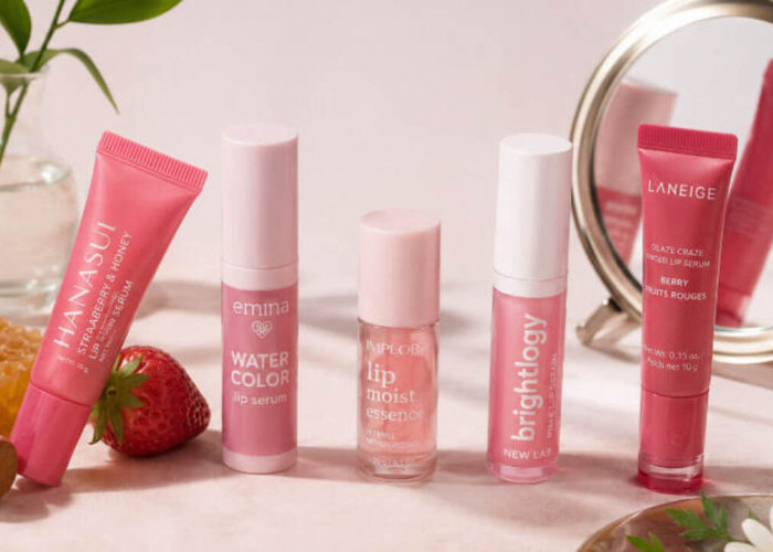Rahasia Bibir Merah Merona Tanpa Lipstik, 5 Serum Ini Jadi Andalan Banyak Wanita