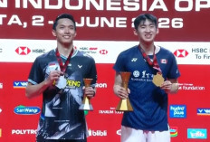 Jonatan Christie Gagal Akhiri Puasa Gelar di Indonesia Open 2026, Victor Lai Raih Gelar Juara