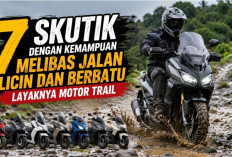Tak Hanya Nyaman, 7 Skutik Ini Punya Kemampuan Melibas Jalan Licin dan Berbatu Layaknya Motor Trail
