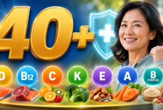 Usia Sudah 40 Tahun? Jangan Sampai Kekurangan 7 Vitamin Penting Ini, Nomor 4 Sering Diabaikan!