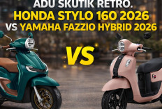 Adu Skutik Retro! Honda Stylo 2026 vs Yamaha Fazzio 2026, Mana Lebih Worth It Dibeli?