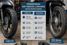 Ban Tubeless vs Ban Biasa untuk Motor Harian: Mana yang Lebih Cocok untuk Aktivitas Sehari-hari?