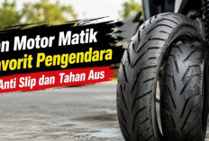 7 Ban Motor Matik Favorit Pengendara, Anti Slip, Tahan Aus, dan Siap Menemani Aktivitas Harian