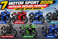 7 Motor Sport 2026 dengan Desain Agresif untuk Anak Muda