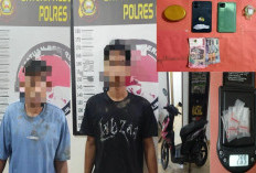 Dua Pengedar Sabu Dibekuk di Payaraman, Satresnarkoba Polres Ogan Ilir Amankan 12 Paket Barang Bukti