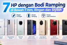 7 HP dengan Bodi Ramping di Bawah 7 mm, Ringan dan Stylish