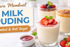 Milk Puding Creamy Ala Rumahan, Mudah Dibuat dengan 5 Bahan