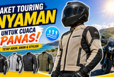 Jangan Salah Pilih! Ini 10 Jaket Touring Paling Nyaman untuk Cuaca Panas, Bikin Perjalanan Jauh Tetap Adem