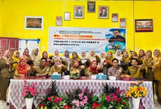 Dua Guru Diutus oleh SMPN 2 Banyuasin III Ikut Bimtek Penguatan Guru Wali