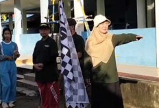Peringati Harlah ke-39, SMAN 1 Banyuasin III Gelar Jalan Sehat