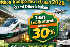 Diskon Transportasi Lebaran 2026 Resmi Diberlakukan, Tiket Lebih Murah hingga 30%
