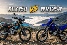 KLX150 vs WR125R: Duel Suspensi, Tenaga, dan Ketangguhan di Medan Berat
