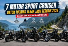 7 Motor Sport Cruiser Terbaik 2026 untuk Touring Jarak Jauh, Gagah, Nyaman, dan Anti Pegal