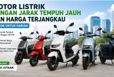 5 Motor Listrik dengan Jarak Tempuh Jauh dan Harga Terjangkau, Cocok untuk Harian