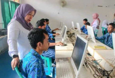 Simulasi TKA sudah Dimulai SMPN 2 Banyuasin III